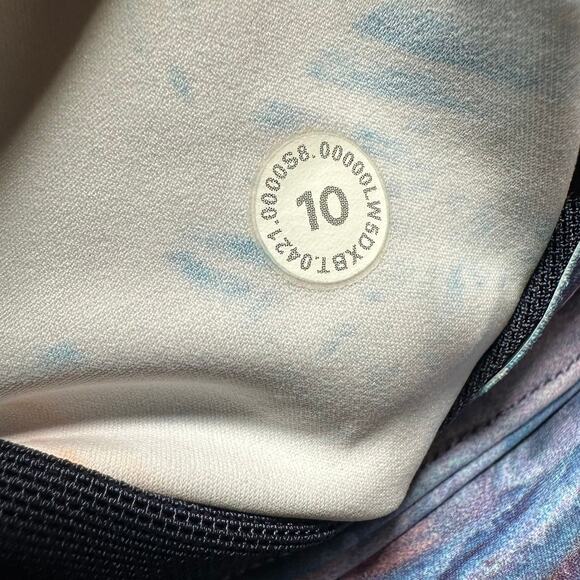 Lululemon Base Pace High-Rise Tight 31" Atmospheric Purple Multi Size 10 EUC - Picture 6 of 9